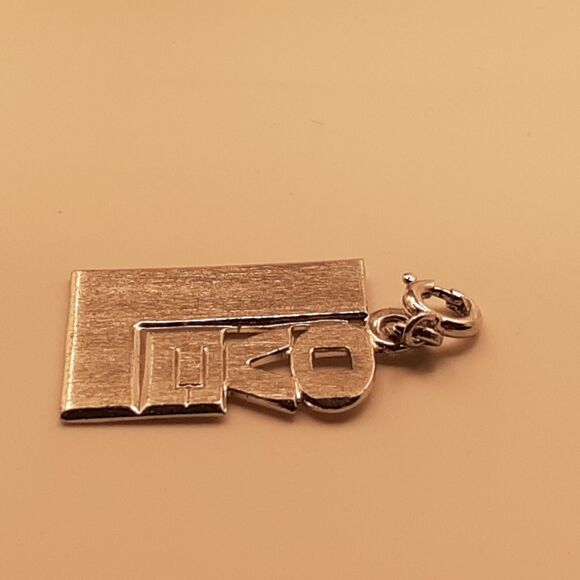 TC Sterling Silver LOVE Charm 1 1/8”x 5/8” Romance Gift - Picture 8 of 8